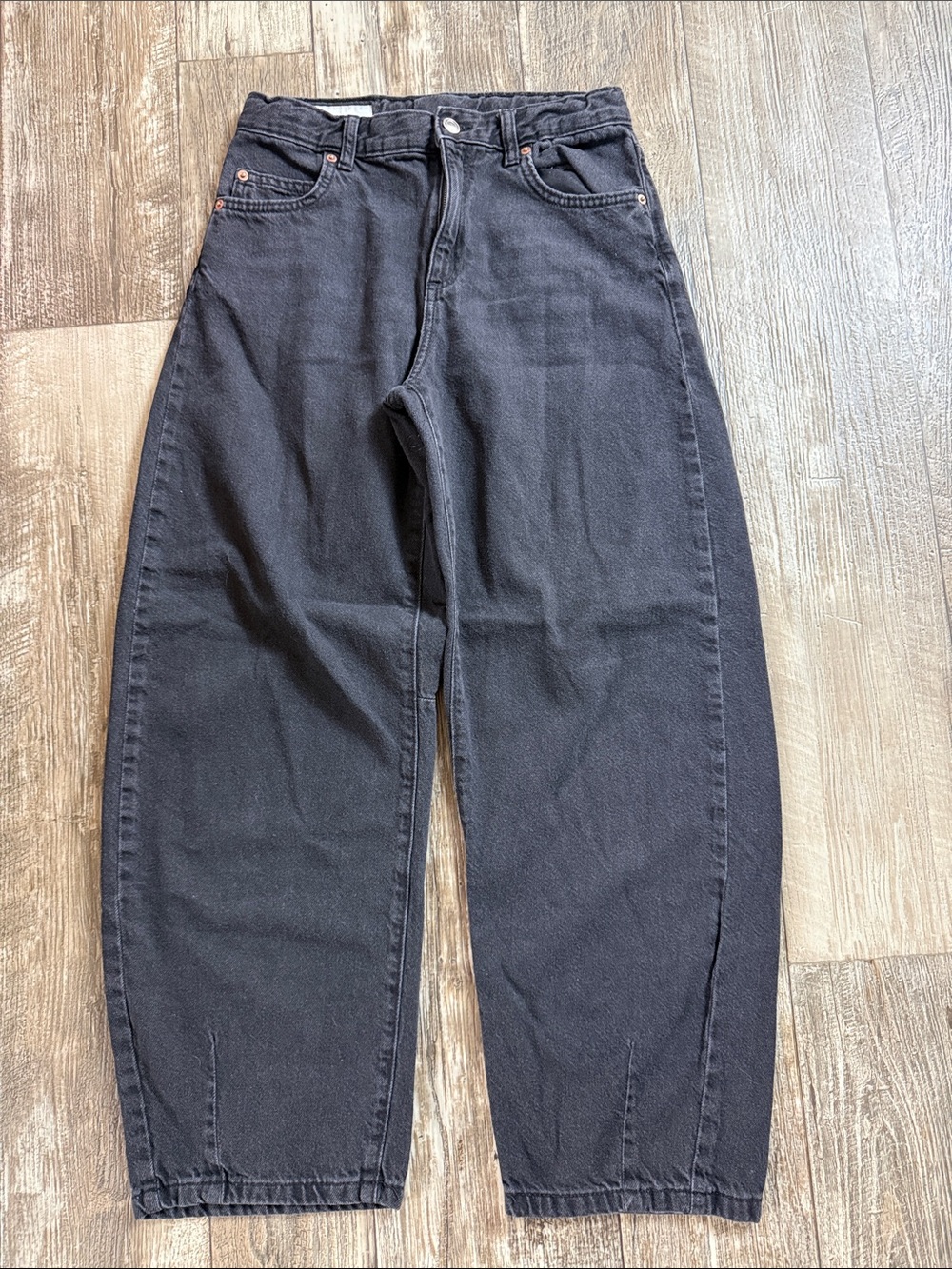🌟Zara Black 🌟Kids Unisex Wile Leg Jeans, 13-14 YEARS , 164 CM